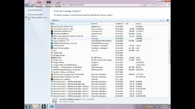 Uninstalling a program смотреть онлайн