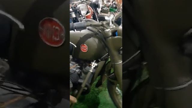 М - 72 с миномётом. Советская военная мототехника в наши дни. Мотоциклы СССР. смотреть онлайн