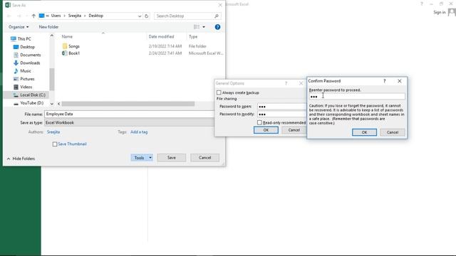 How to Protect Excel File with Password | Set Password to Excel File | Excel Password Protection смотреть онлайн