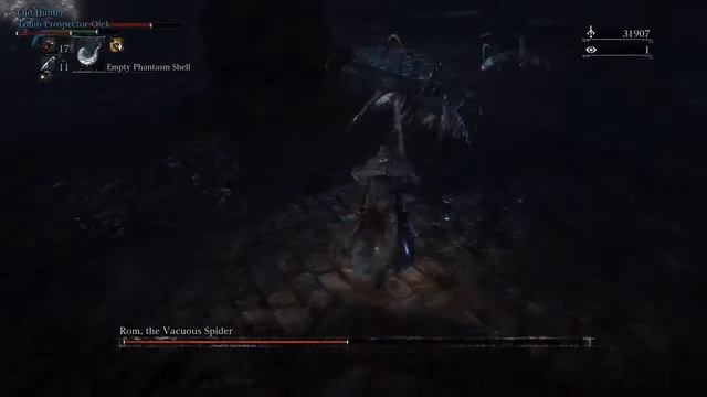 Bloodborne Boss battle: Rom (chalice dungeon) смотреть онлайн