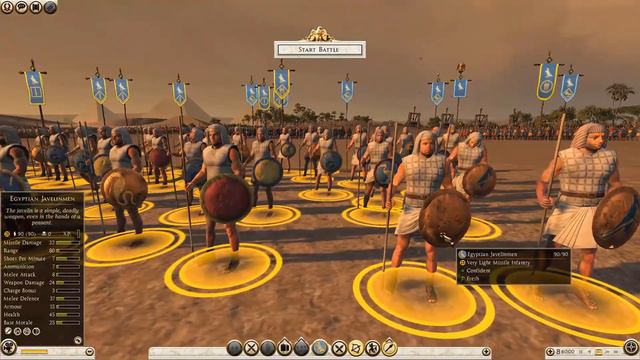 Total War: Rome II - "Imperator Augustus" - Egypt Faction - All Units Showcase смотреть онлайн