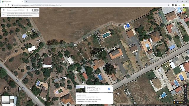MEDIR TERRENOS en GOOGLE MAPS 2024 FÁCIL Y SENCILLO 🙂 смотреть онлайн