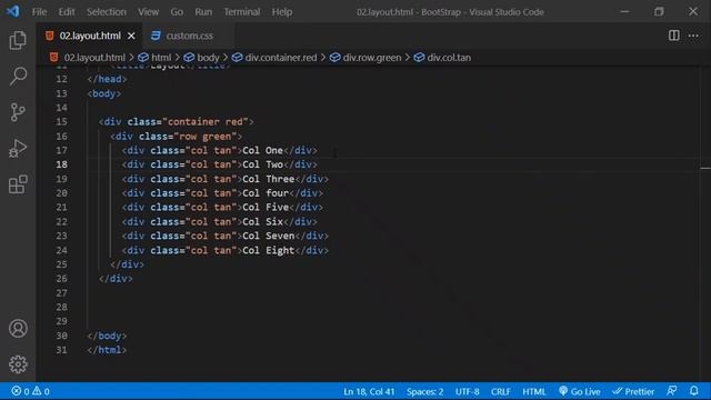 05# Row & Col classes | Bootstrap 5 in pashto смотреть онлайн