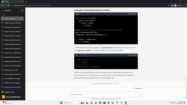 Can a Python function take a generator and return generators to subsets of its generated output смотреть онлайн