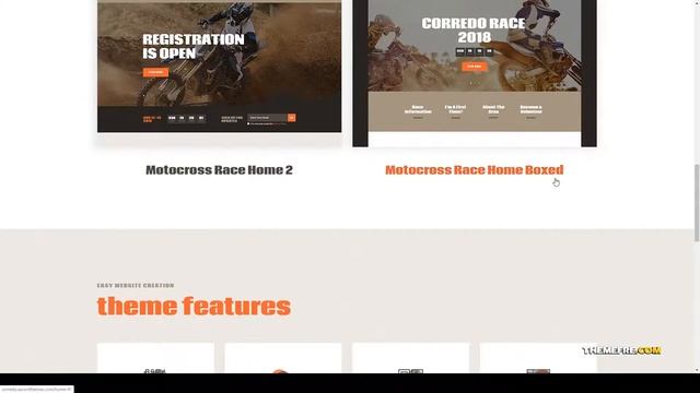 Corredo Bike Race and Sports Events WordPress Theme sport festival Website Builder смотреть онлайн