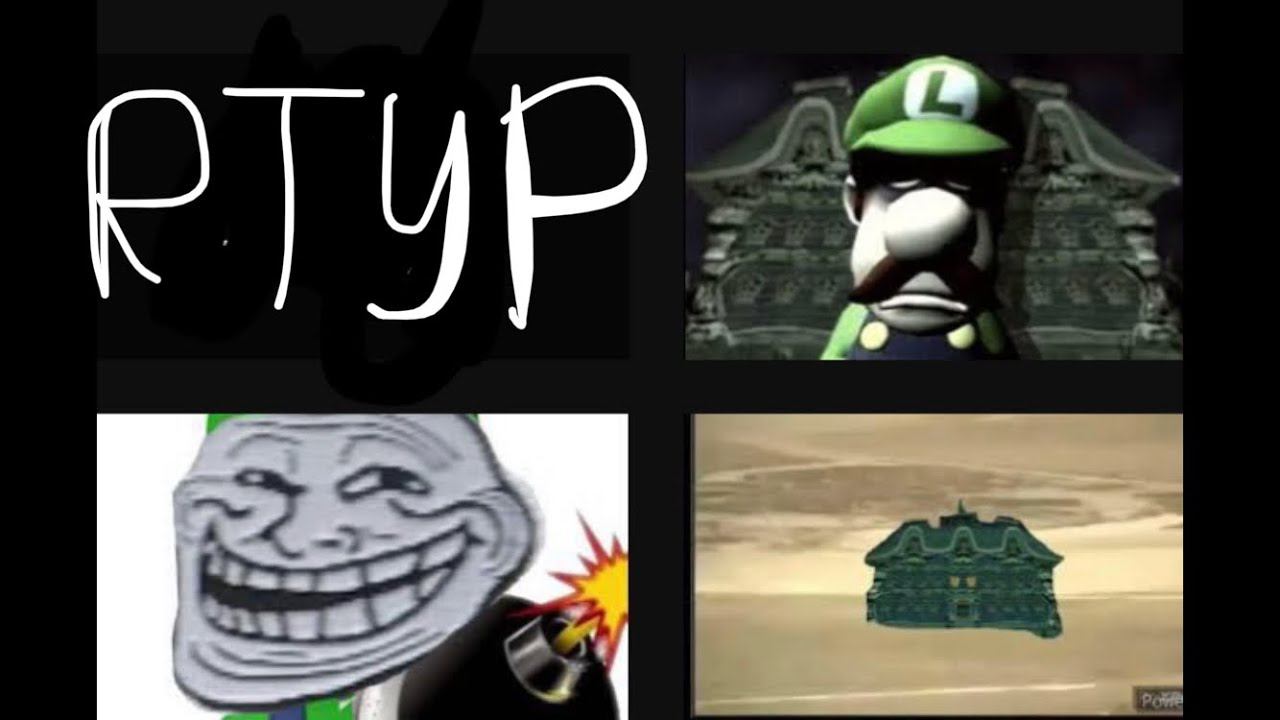 Luigi's Mansion Bloopers Meme