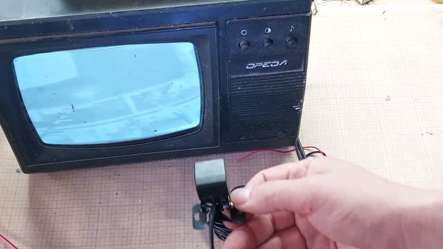 Наружное видеонаблюдение из старого советского телевизора смотреть онлайн