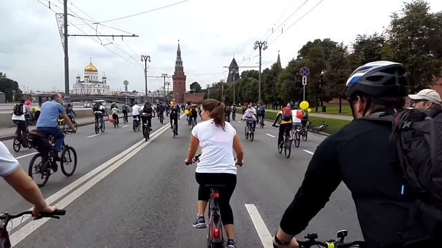Московский Велопарад 6 сентября 2015 смотреть онлайн