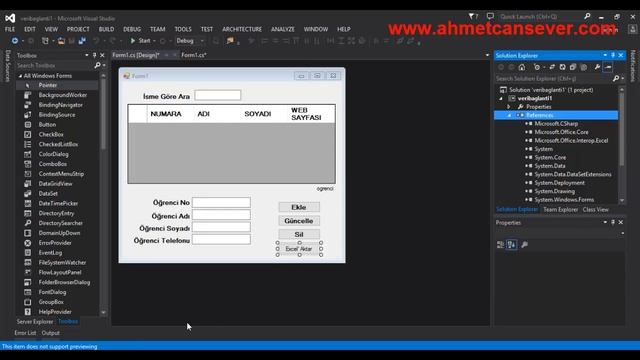 Export DataGridView Data to Excel in C# смотреть онлайн