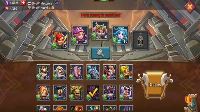 Hero Stage Challenge 2-8 (To Arms) using F2P heroes (Auto Mode) смотреть онлайн