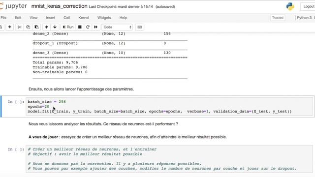 Deep Learning - TP 03 - Reconnaissance de chiffres manuscrits avec Keras смотреть онлайн
