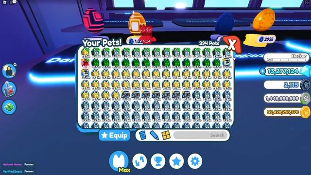 ПЕТ СИМУЛЯТОР Х! ТРАЧУ 3000 РОБУКСОВ И ЧТО ЗА ПИТОМЦЫ БУДУТ???! ROBLOX Pet Simulator X смотреть онлайн