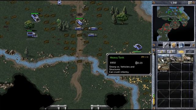C & C│Red Alert 1│Remastered│Allied Mission 5A│Tanya's Tale (North) смотреть онлайн