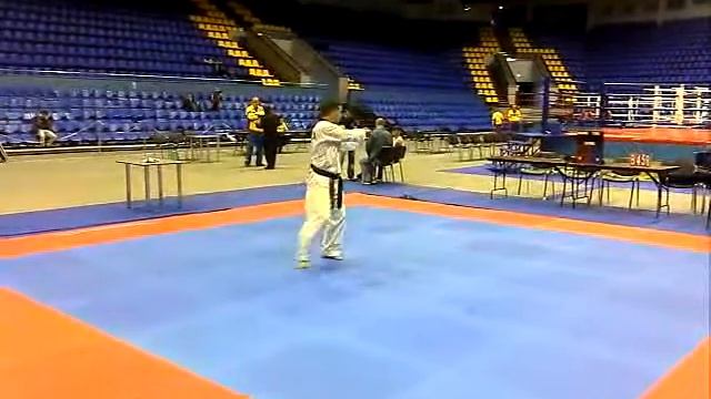 КОРЁ пумсе - Ханас Андрей 2011 год - разминка на ЧМ смотреть онлайн