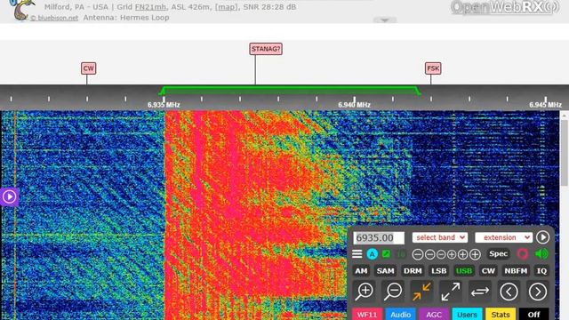 KIPM via Undercover Radio 6935 USB 0105 UTC 10 APR 2023 смотреть онлайн