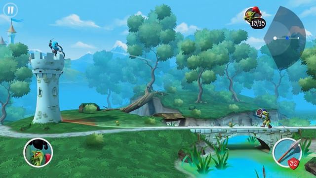 Tiny Archers - Gameplay Walkthrough Part 1 - Adam: Days 1-6 (iOS, Android) смотреть онлайн
