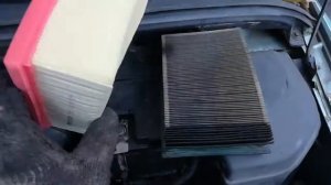 Замена воздушного фильтра Peugeot 307