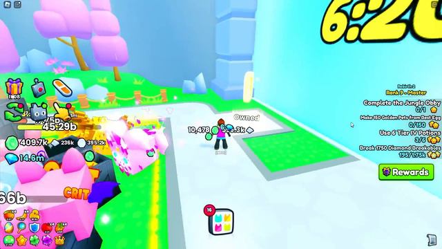 🐱🐶 ВСЕ СЕКРЕТЫ ПЕРВОГО ОБНОВЛЕНИЯ В PET SIMULATOR 99 В РОБЛОКС! ROBLOX смотреть онлайн