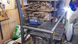 Скамейка своими руками из профильной трубы и трубогиба /mainc handmade