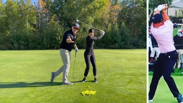 THIS GOLF BACKSWING ELBOW FAULT CAN RUIN YOUR GAME! But it’s easy to fix! смотреть онлайн