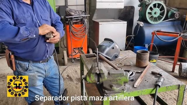 FABRICAR SEPARADOR PISTA RODILLO EJE TRASERO MAZA ARTILLERA смотреть онлайн