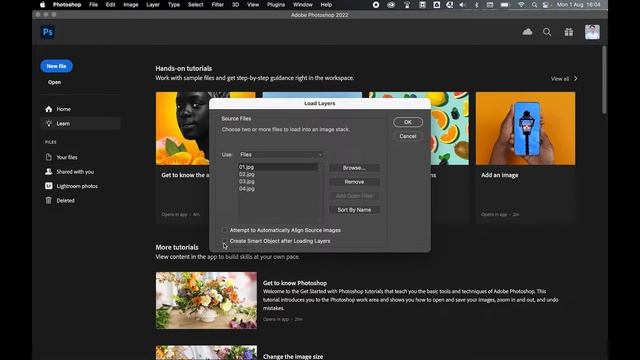 How To Open Multiple Images As Layers In Photoshop CC смотреть онлайн