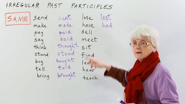 TEST YOUR ENGLISH! Irregular Past Participles смотреть онлайн