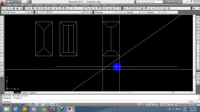 AutoCAD 2D and 3D roof смотреть онлайн