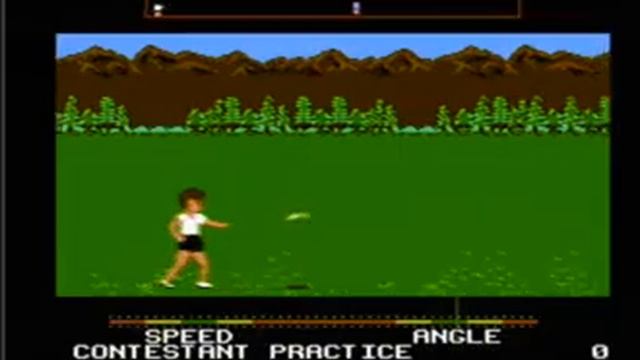 California Games (NES) - Flying Disk technique смотреть онлайн