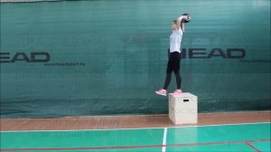 Метание малого мяча с разбега на дальность