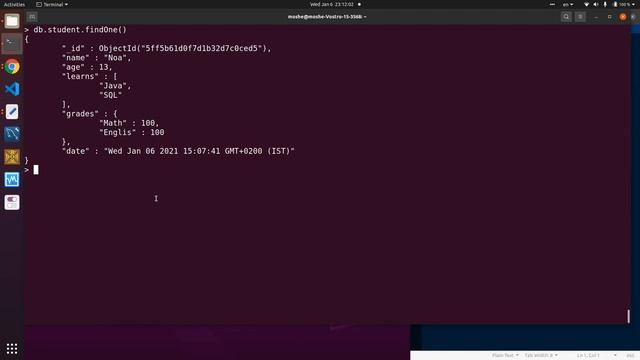 14 MongoDB findOne смотреть онлайн
