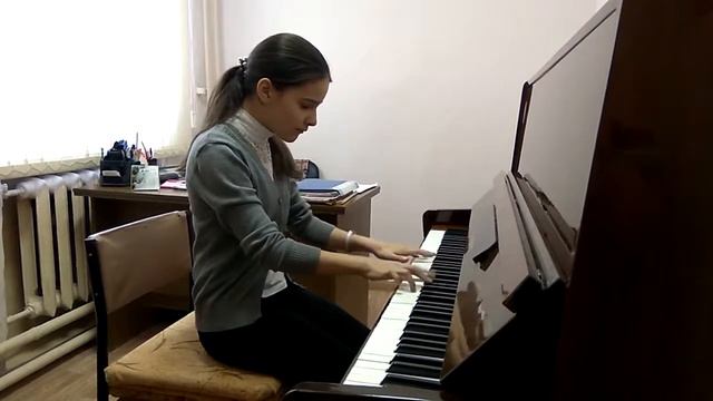 Юркевич Лиза - Бургмюллер Этюд (Опус 109) смотреть онлайн