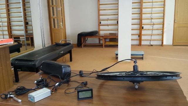 Тест редукторного мотора Mxus 500w