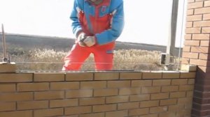 Забор Урок #3   Кирпичная кладка простенка в заборе
