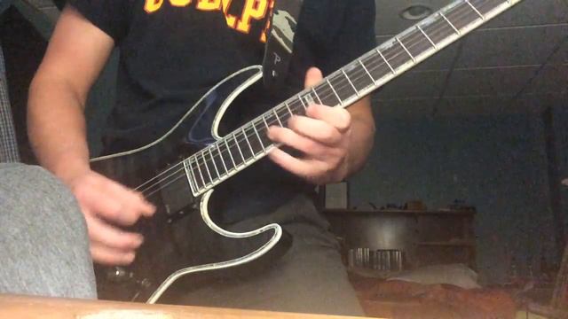 Wasted Years Iron Maiden solo cover смотреть онлайн