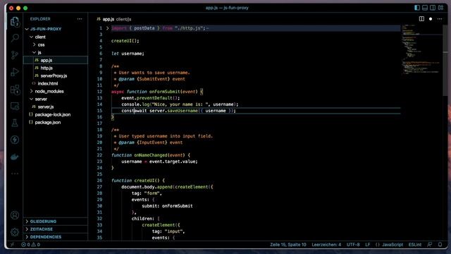 Fun with Javascript Proxies - Client Server Communication смотреть онлайн