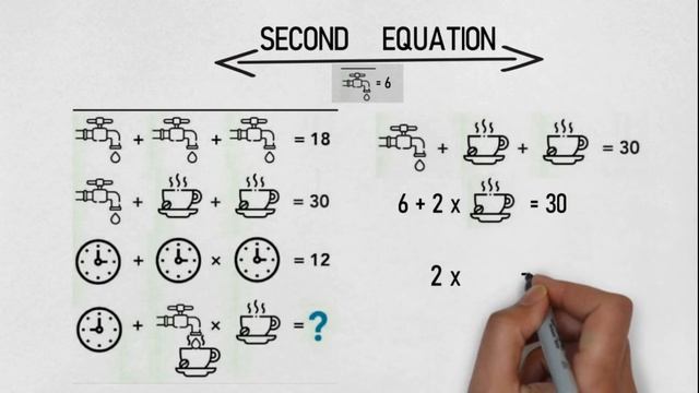 TAP COFFEE CLOCK PUZZLE | VIRAL MATHS PUZZLE | STEP BY STEP SOLUTION | PUZZLE SOLVER смотреть онлайн