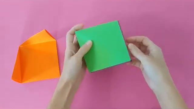 Volumetric Triangle From Paper - 3D.....Объемный треугольник с бумаги - 3Д.