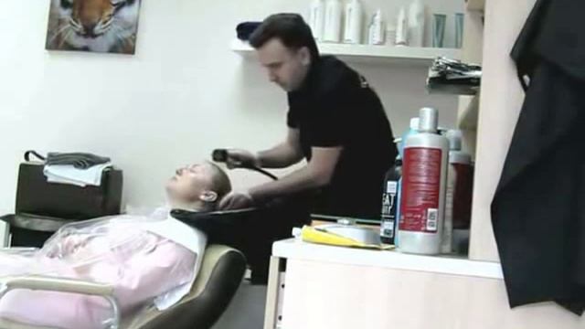 Окрашивание блонд. Стилист Андрей Романов. Салон Модный стиль, Москва смотреть онлайн