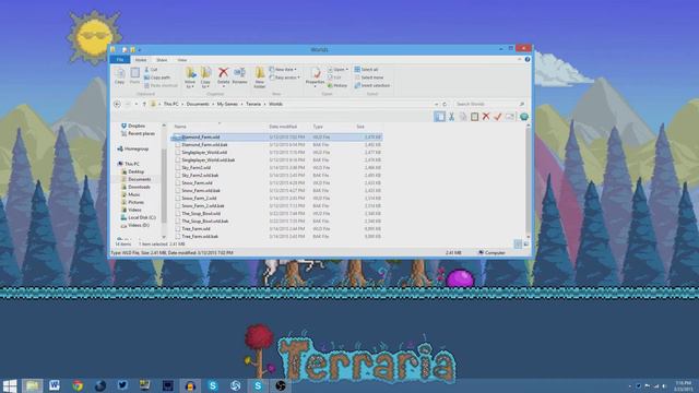 How to Backup Worlds and Characters in Terraria | Terraria Tutorial смотреть онлайн