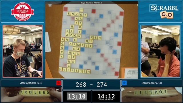 2022 Scrabble Players Championship Game 13 смотреть онлайн