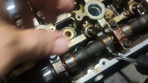 установка гидрокомпенсаторов без снятия ГРМ и распредвалов 6G72 24 клапана 4ч