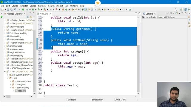 Importance of toString() method in java смотреть онлайн