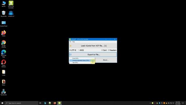 How to use Vovsoft VCF to CSV Converter смотреть онлайн