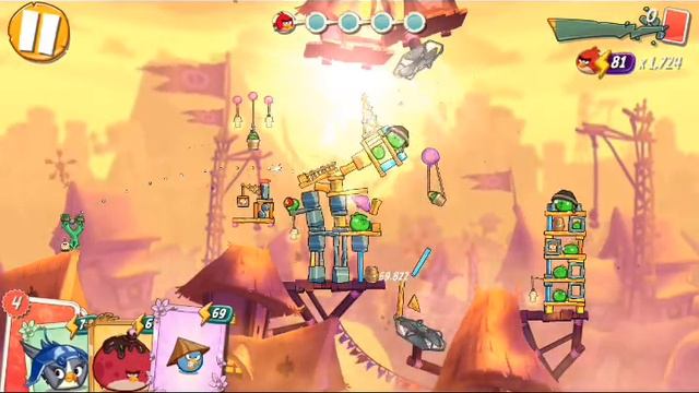 Angry Birds 2 Double Clan City Pig Problems смотреть онлайн