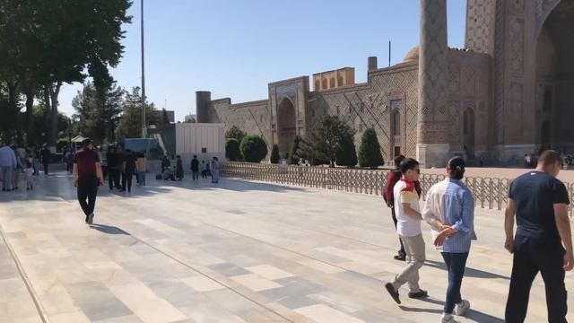 Узбекистан! Дорога Ташкент - Самарканд !Ужин в Ресторане!Регистан ! Световое Шоу! Прогулка по Парку смотреть онлайн