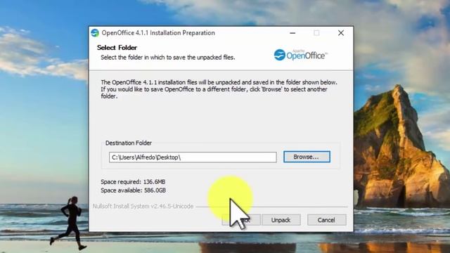 Open Office On Windows 10