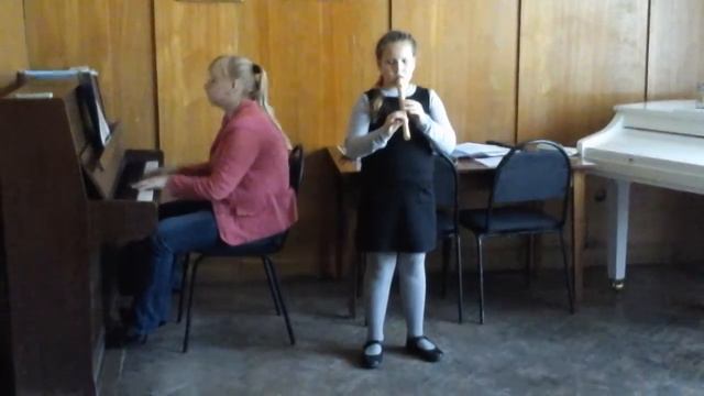 Тотикова Наталья  Ж  Б Люлли Песенка