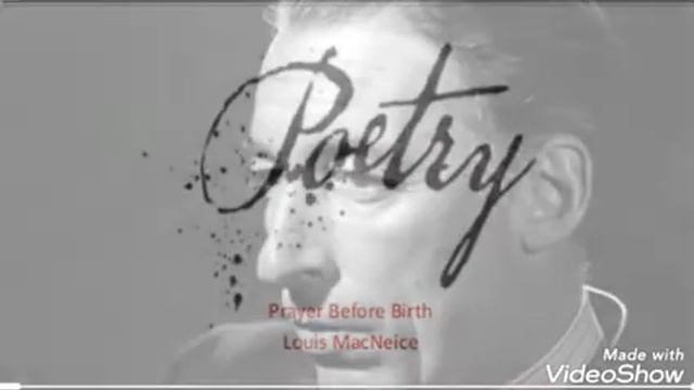 Summary of Poem - Prayer Before Birth смотреть онлайн