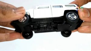 Welly NEX Hummer H3 Unboxing Diecast Toy Car (White)